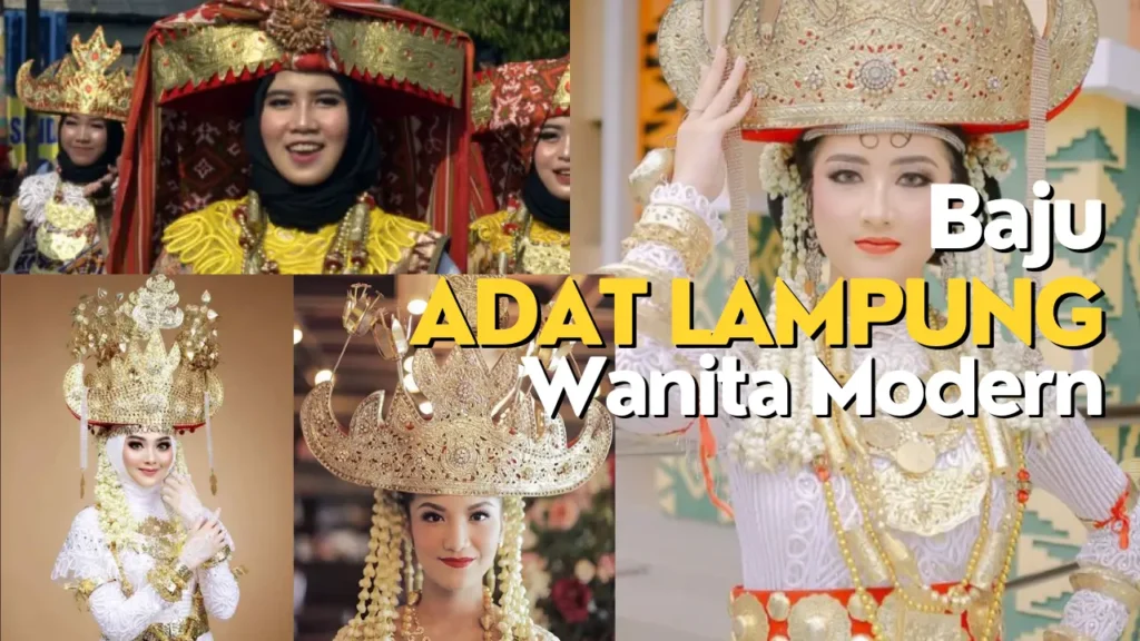 Baju Adat Lampung Wanita Modern